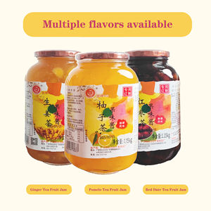 Mermelada de Té de <span class=keywords><strong>Pomelo</strong></span> Orgánico G-F00D Premium con Aditivos de Azúcar, Líquido Dulce Natural, Envase en Frasco y Caja, Té de Burbujas - Product Image 6