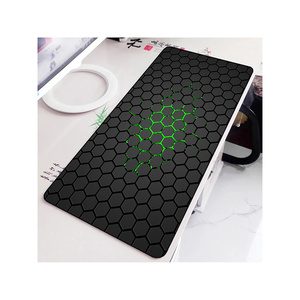 Gaming Mouse Pad 80x30cm Hexagon Design <b>Extended</b> Surface For <b>Desk</b> Use - Product Image 2