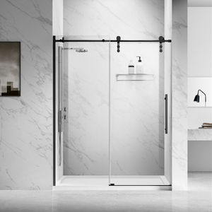 Sally de vidrio templado cabina de <span class=keywords><strong>ducha</strong></span> de vidrio puertas de esquina de baño de la puerta de cristal de la <span class=keywords><strong>ducha</strong></span> Puerta de <span class=keywords><strong>ducha</strong></span> deslizante - Product Image 1