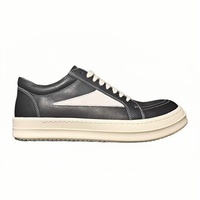 Nouvelles chaussures décontractées de haute qualité en cuir véritable antidérapantes pour femmes et hommes, toutes saisons, noir rose, semelle en caoutchouc EVA