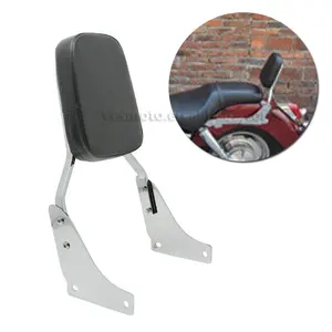 Sissy Bar Pad Cuscino Moto Schienale per <span class=keywords><strong>Honda</strong></span> <span class=keywords><strong>Shadow</strong></span> VT1100 SABRE 1100 ACE 1995-2005 - Product Image 1