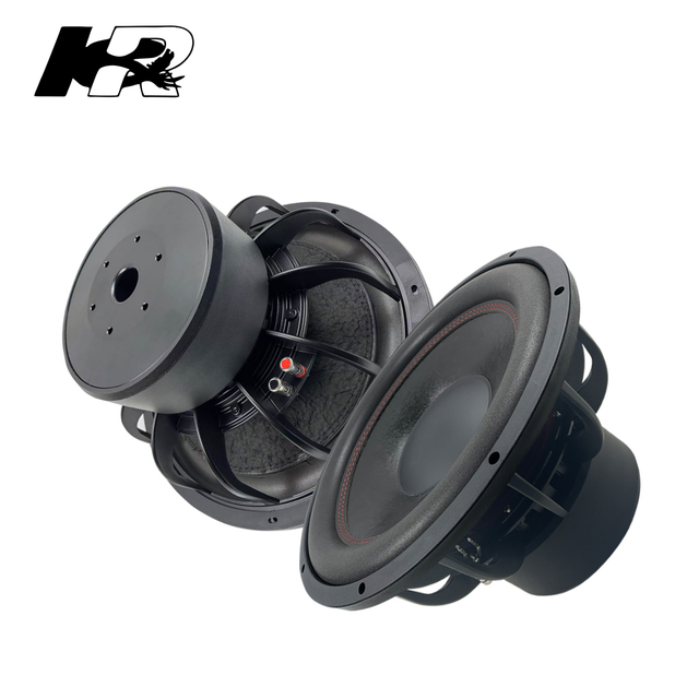 Heavy Duty 15 Inch Car Speaker Subwoofer DC 12V 75mm Voice Coil 190mm 4000W Peak Power Dual Voice Coil