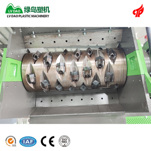 Factory Price Plastic Bottle Recycling Line <strong>Shredder</strong> Crushing Machines Single Shaft <strong>Industrial</strong> <strong>Shredder</strong> - Product Image 1