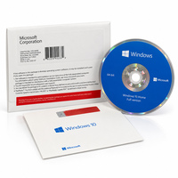 Kit d'installation Windows 10 Famille avec clé de produit, pack complet, activation en ligne, en stock, expédition rapide