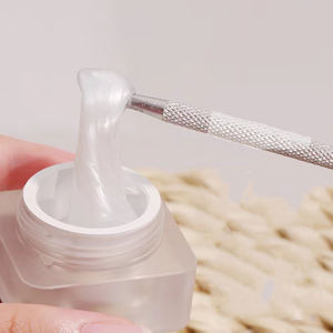 Profession Non Collant Private Label 3D Sculpture <span class=keywords><strong>Dessin</strong></span> <span class=keywords><strong>Fleur</strong></span> Gel UV Clair Rose Motif Diy Art Design Satin Nail Sculpture Gel - Product Image 1