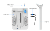 Ventilateur de refroidissement universel à support vertical pour console de jeu Playstation5 PS5 Slim
