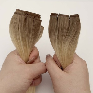 Extensiones de Cabello Genius Weft y Extensiones Genius Weft Lisas para Mujer, Productos de Cabello Ruso Fino e Invisible Genius Weft - Product Image 6