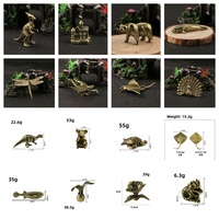 Laiton insecte libellule statue simulation libellule jouet maison pendule laiton fonte ornement