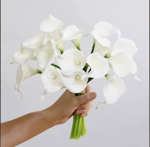 Lirio <span class=keywords><strong>Cala</strong></span> Artificial de Alta Calidad, Material EVA de una Sola Cara, Hecho a Mano para Decoraciones de Pascua y Bodas - Product Image 3