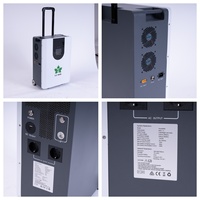 Générateur d'énergie solaire portable 2000W 2000Wh LiFePO4, avec MPPT intégré pour les chantiers extérieurs et les caravanes de tourisme