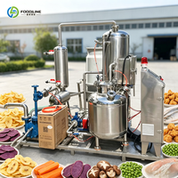 Friteuse industrielle à haute capacité pour la production de chips de pommes de terre en grande quantité, machine à frire sous vide