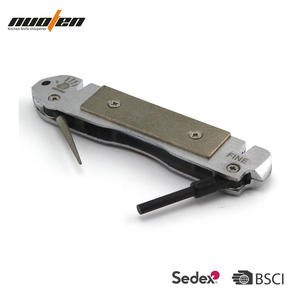 Afilador de cuchillos de aleación de aluminio, herramienta portátil de doble propósito para cuchillos y tijeras, multifunción, uso en exteriores, Nd 047 - Product Image 5