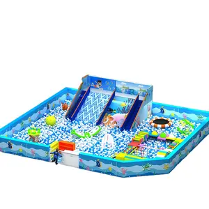 Grande piscine à balles pour enfants Didi Ocean Theme Sand Pit Soft Play Equipment Aire de jeux intérieure commerciale