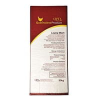 Emballage personnalisé pour fabricants, conception de logo, sac tissé en PP pour l'emballage d'aliments pour animaux, sacs en plastique de 20 kg
