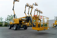 Plateforme élévatrice de construction 16m, plateforme élévatrice aérienne XGA16K, nacelle articulée