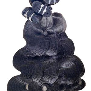 Extensiones de Cabello Humano Natural Ondulado Profundo, de un Solo Donante, Súper Dobles, con Cinta Adhesiva Transparente - Product Image 4