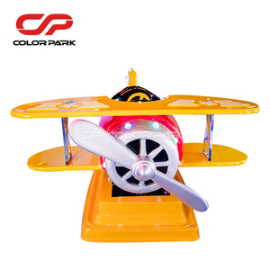 Máquina de Juegos Infantil de Fibra de Vidrio con Monedas, Colorida, con Música y Video, Tipo Columpio - Product Image 5