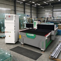 Machine de découpe de miroir CNC à tête rotative automatique à 360 degrés, tête unique, miroir en verre de forme 1-19 mm, fabrication chinoise