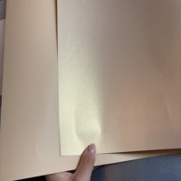 Papel Perlado de Primera Calidad, Formato Personalizado, Reciclable, Antiarrugas, para Etiquetas Colgantes, Cajas de Regalo de Lujo, Impresión UV