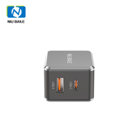 Cargador Rápido Plegable GaN de 45W con Puertos USB-A/Tipo-C, Compatible con PD3.1 FCP Android para Teléfonos Inteligentes 5G de AU/US/EU/UK/JP