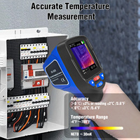 Caméra thermique portative 9Hz, imageur infrarouge longue portée, détecteur de fuite d'eau pour l'inspection des tuyaux industriels et des sols