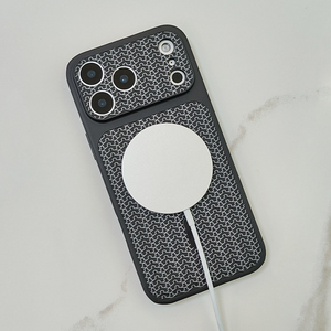 <strong>Y</strong>-shaped Adhesive Magnetic Suction Slim Leather for <strong>iPhone</strong> 17 Pro Max 18 16 15 14 Plus with Support Wireless Charging - Product Image 3