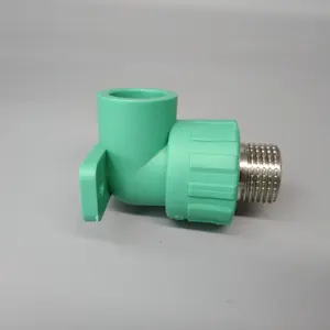 Raccords coudés femelles en <span class=keywords><strong>laiton</strong></span> EKK pour tuyaux PPR - Product Image 2