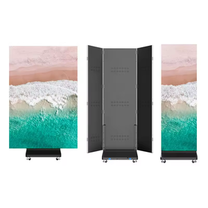 Écran d'affichage LED pliable à trois volets P1.25-P2.5, écran d'affichage électronique LED double face à trois volets, bannière LED à 3 côtés - Product Image 2