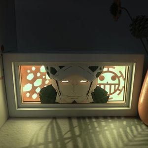 Lámpara LED de 16 Colores con Control Remoto, Caja de Luz 3D con Diseño de Papel Recortado, Marca Privada OEM ODM, para Regalos Corporativos al por Mayor - Product Image 1