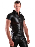 Chemises décontractées pour hommes, respirantes, grande taille, en satin camouflage, coupe ajustée, col montant, brodées, pour l'hiver