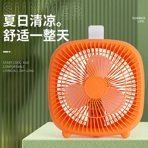 Mini Desktop Electric Fan 7.0-9.9 In Foldable Mechanical Control For Dorm Room Office Home Use - Product Image 2