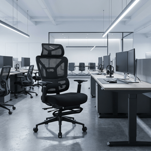 Chaise <span class=keywords><strong>de</strong></span> bureau ergonomique moderne en maille confortable, chaise <span class=keywords><strong>de</strong></span> gaming inclinable, siège ergonomique réglable, chaise <span class=keywords><strong>de</strong></span> direction pivotante - Product Image 1