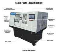 Machine de rectification automatique de vannes pour la réparation et l'entretien des vannes à boisseau sphérique DN50-DN125