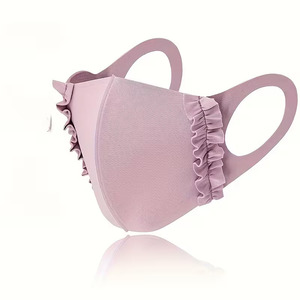 หน้ากากป้องกันแสงแดด หน้ากากผ้าไหมน้ำแข็งระบายอากาศได้ หน้ากากกันแดดสีทึบแบบใช้ซ้ำได้ หน้ากากกันแดดกลางแจ้ง - Product Image 3