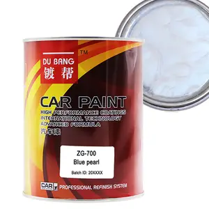 Pintura reacabada para coche, alta calidad y buen precio, color blanco, azul, verde, rojo, perla, base, fabricante de pintura automotriz