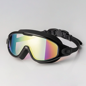 Lunettes de <span class=keywords><strong>natation</strong></span> pour adultes à fort volume de ventes, monture large HD, monture réglable, protection UV, silicone anti-buée, anti-UV - Product Image 1