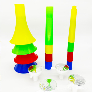 Tres altavoces telescópicos grandes de plástico para deportes y entretenimiento, juguetes de porristas para fanáticos del fútbol, fanáticos de los deportes - Product Image 5