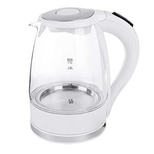 Bouilloire électrique en acier inoxydable de 1,8 L avec contrôle de la température, portable pour la maison et la cuisine - Product Image 1