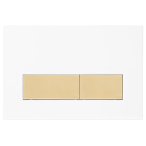 Plaque de chasse d'eau à double actionnement, levier de chasse d'eau, ensemble Sigma UP300 UP320 pour réservoir encastré, personnalisable, compatible Geberit - Product Image 1