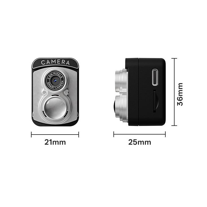 1080p Retro Ultra Compact Camera with Flash Lamp Student Small ...
