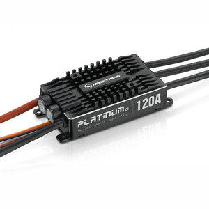 Contrôleur de vitesse électronique sans balais Hobbywing Platinum V4 25A 40A 60A 80A 120A ESC 3-6S Lipo avec BEC intégré - Product Image 1