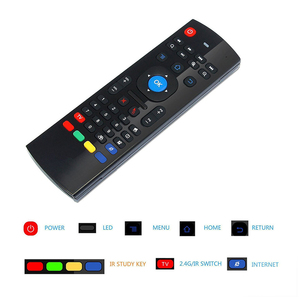 Mx3 chuột không khí từ xa 2.4G Mini Bàn phím không dây IR học tập điều khiển từ xa cho Android TV Box - Product Image 4