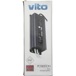 Transformateur Vito 12VDC 8.5A 100W Étanche IP67 pour Éclairage - Product Image 2