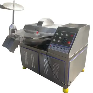 Máquina comercial industrial de cortar carne e salsicha com capacidade de 20L