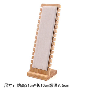 独特的项链展示架木质珠宝展示架多个项链架可拆卸木质支架珠宝展示架 - Product Image 6