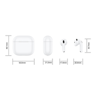 Écouteurs sans fil semi intra-auriculaires Pro 6ème génération BT 6.0 USB-C pour le gaming, vente en gros directe usine