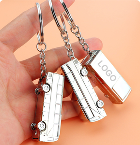 Porte-clés à la mode et populaire, luxueux modèle 3D petit SUV, cadeau promotionnel d'affaires avec logo personnalisable, porte-clés en métal - Product Image 6