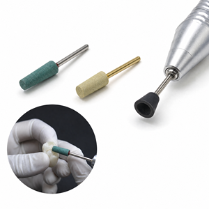 Meuleuses de précision pour laboratoire <span class=keywords><strong>dentaire</strong></span>, pour couronnes intérieures en zircone, polisseuses diamantées pour céramique, outils de meulage HP pour usage professionnel des techniciens - Product Image 3