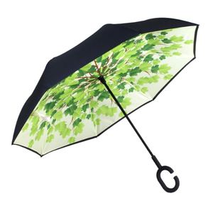 Paraguas Recto Invertido para Niños con Mango Tipo Asa, Doble Capa, Protección UV, Antiviento, Tipo Sombrilla para Coche, Venta al por Mayor - Product Image 1