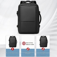 Sac à dos pour homme imperméable grande capacité, logo de marque personnalisé, plusieurs compartiments, sac à dos professionnel durable pour homme